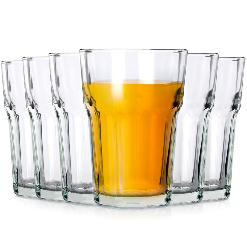 Setul de 6 pahare din sticlă 360 ml