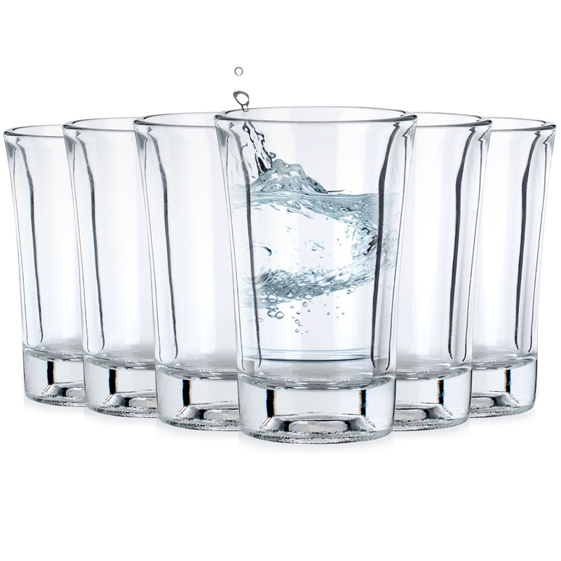 Setul de 6 pahare shot din sticlă 40 ml