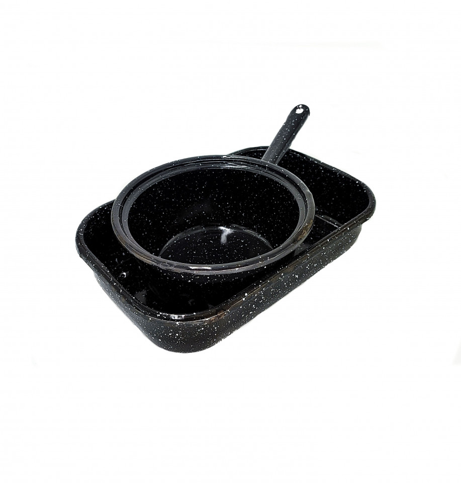 Loading Set tava universala 26cm si cratita cu coada 1,5lit