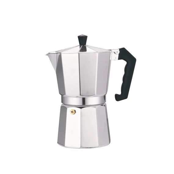 Loading Espressor cu moka 6 căni, din aluminiu, compatibil cu inducție 0.3 l