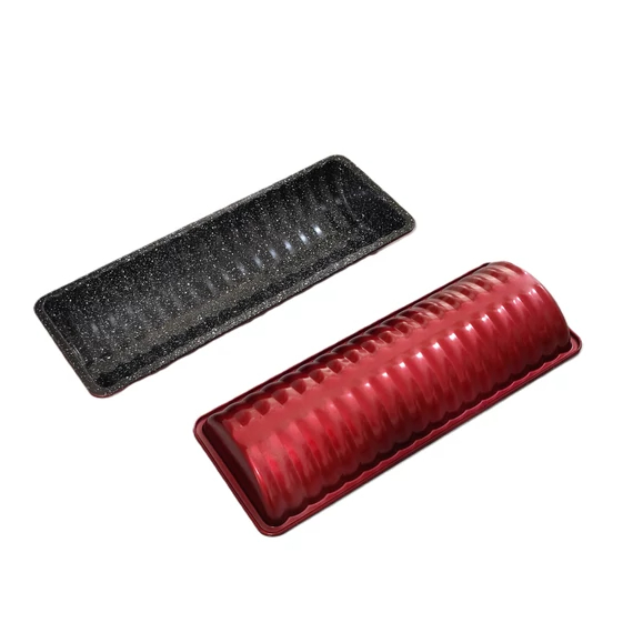 Formă de Copt Tip „Chec” Metal Red Line cu Strat Antiaderent – 31,5 cm