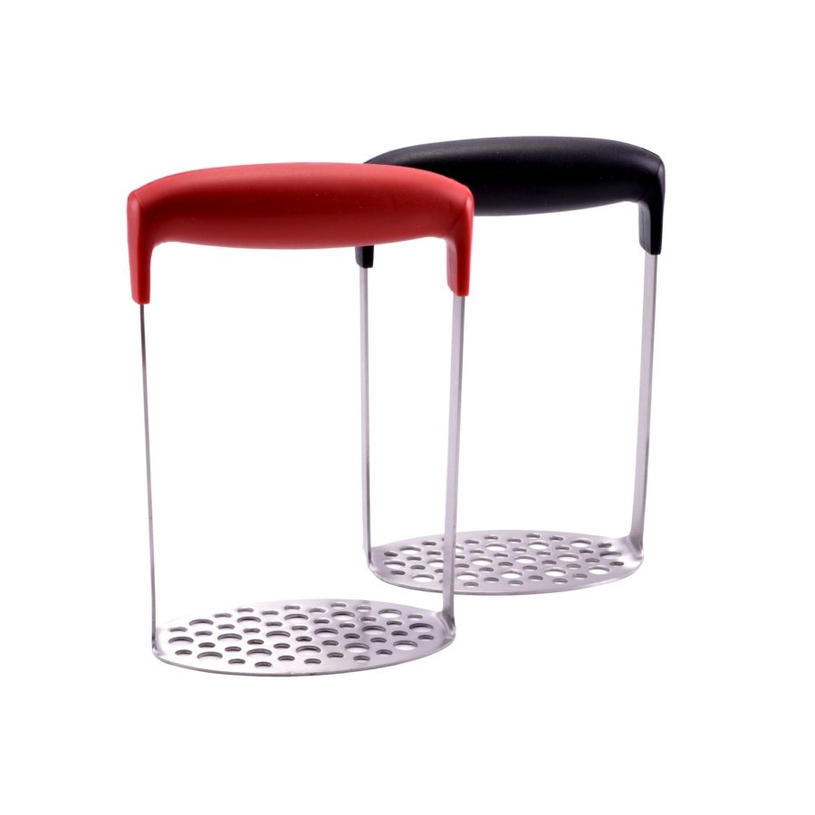 Zdrobitor cartofi inox, cu maner plastic, 11.5x7.2x17cm