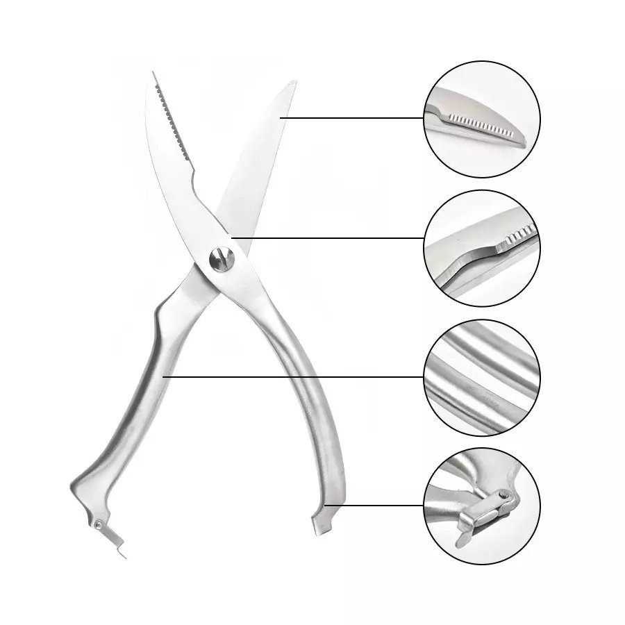 Foarfece pentru tăiat pui instrument de bucătărie precis și puternic