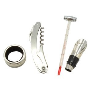 set accesori pentru vin 4 buc.