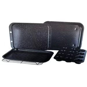 Royalti line tava cu acoperire antiaderentă set de 5 bucăți