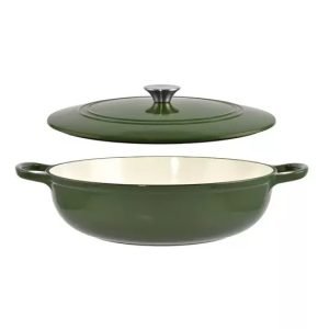 Cratita din fontă emailată 27 cm, verde