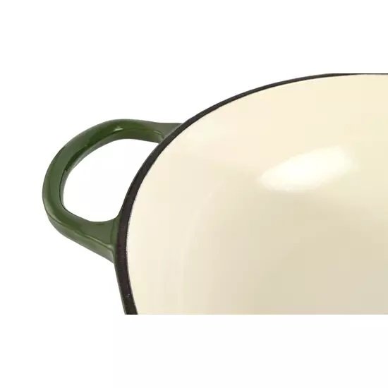 Cratita din fontă emailată 27 cm, verde