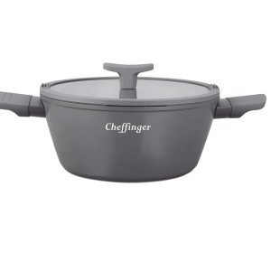 Cratita antiaderentă cu filtru și gura de scurgere 24cm