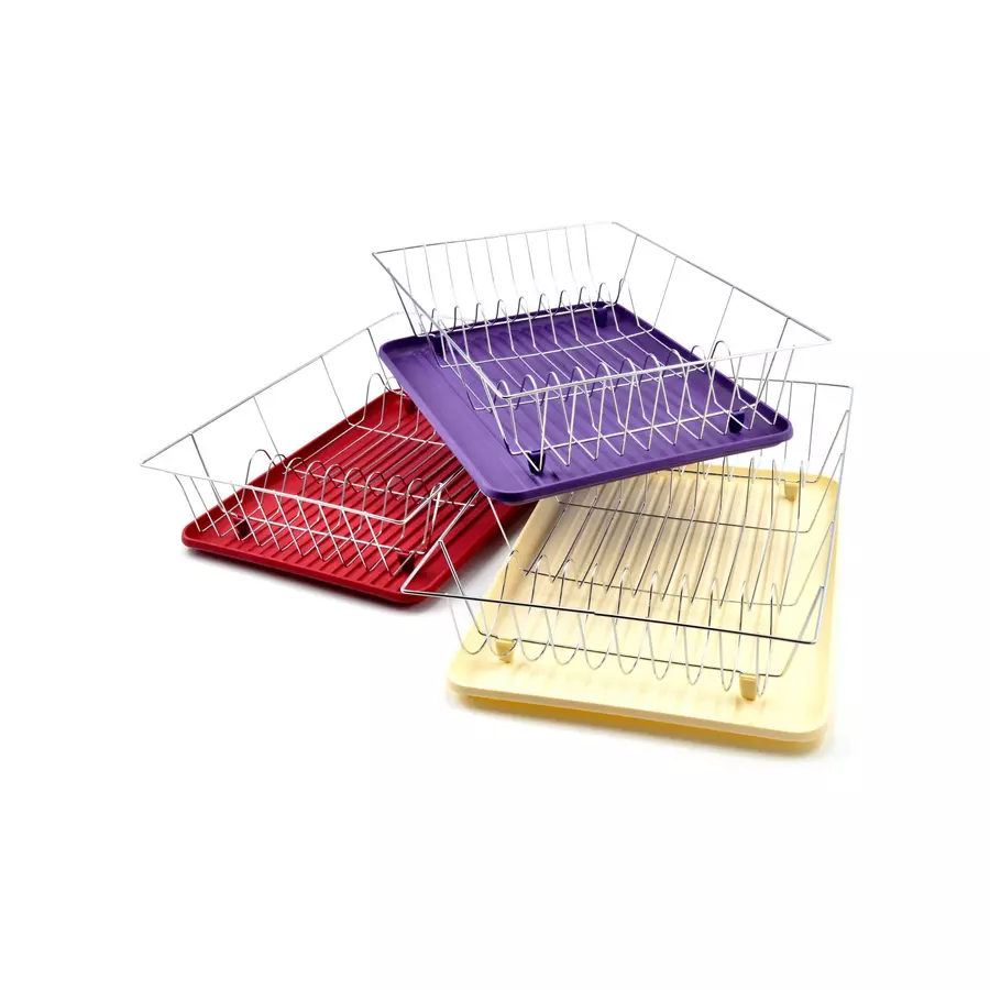 Suport de Uscat Vase din Plastic cu Tavă - Cutie Cadou, Culori Variate: Soluția Perfectă pentru Bucătăria Ta! - Cumpără acum!