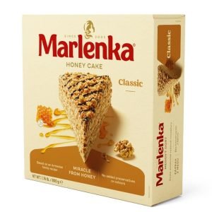 Tort Marlenka clasic cu miere si nuca 800g