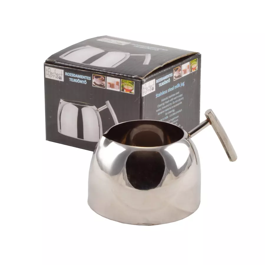Cană din oțel inoxidabil pentru turnarea laptelui