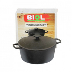 Cratita fonta cu capac 27cm