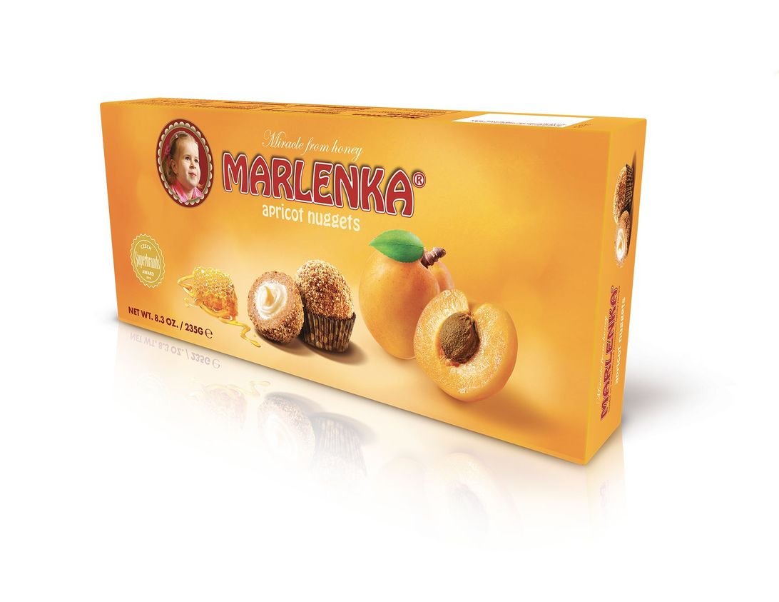 Bile Marlenka cu miere și caise 235g