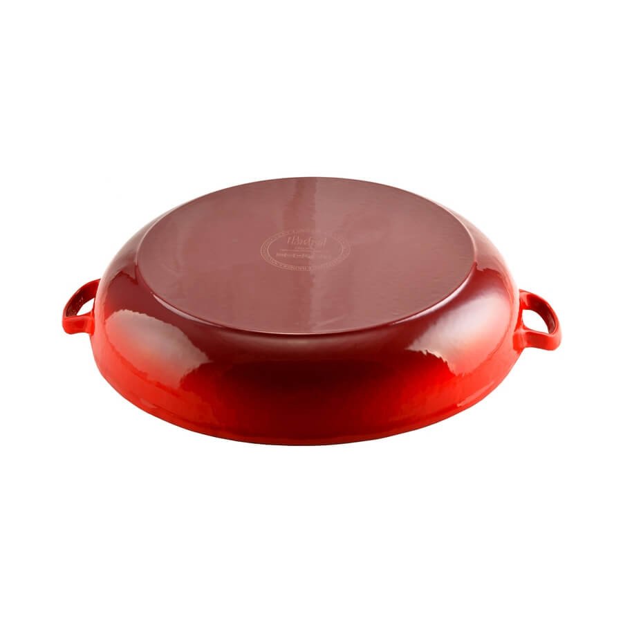 Cratita de fonta emailata cu capac 40 cm - copy