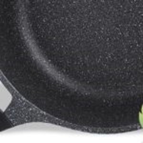 Cratita antiaderenta cu capac sticla 24cm negru