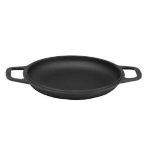 Cratita plata din fonta pentru prăjit 28cm