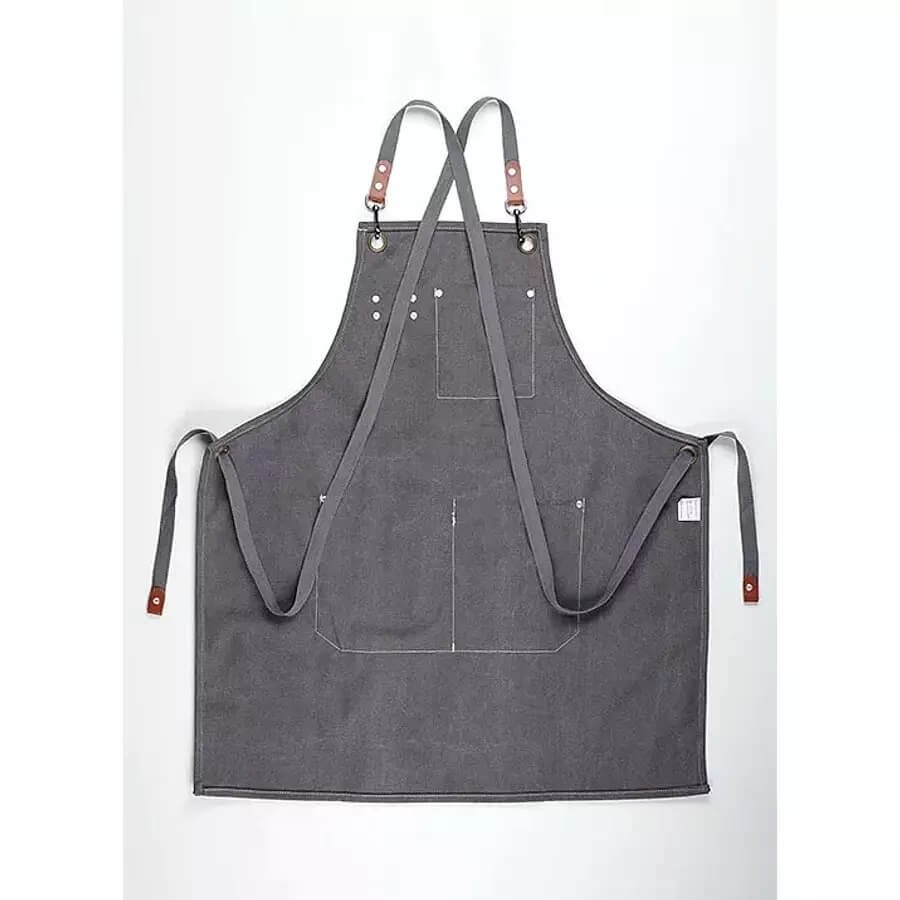 Șorț bbq gros din pânză 68x75 cm