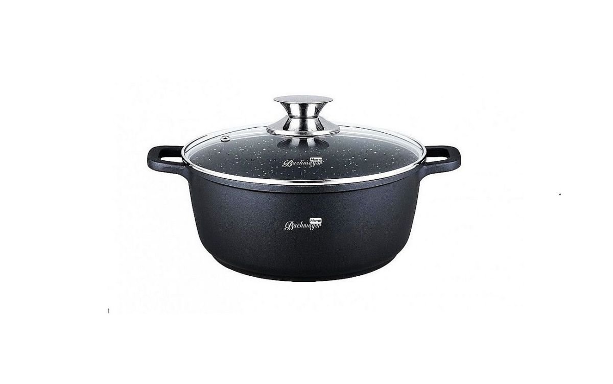 Cratita adanca cu pereti grosi 40 cm , neagra