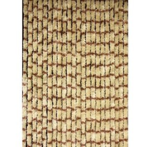 Perdea de muste bej-castaniu