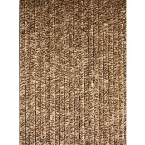 Perdea împotriva mustelor în nuanțe de maro închis, castaniu și bej