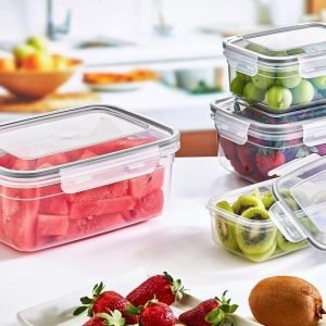 set cutie alimentara ermetica 4buc