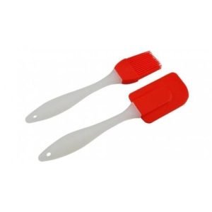 set spatula și pensula silicon 2buc.