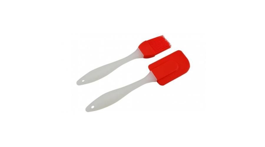 set spatula și pensula silicon 2buc.