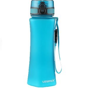 Sticla apă slim uzspace tritan, fără bpa cu capac 700ml cyan