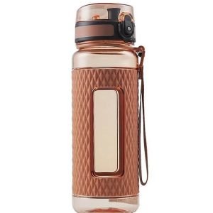 Sticla apă uzspace sport tritan, fără bpa cu capac 800ml maro
