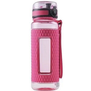 Sticla apă uzspace sport tritan, fără bpa cu capac 800ml roz