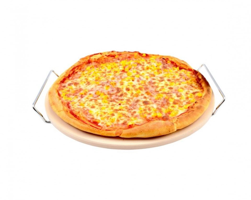 Tava acoperita cu piatra pt.pizza 33cm