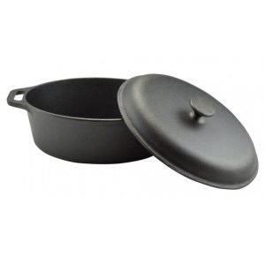 Tava fontade prăjit rata cu capac 36cm