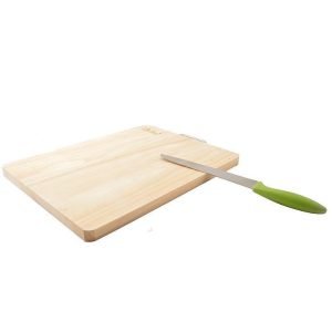 Tocator lemn 40*30*2cm maner metal