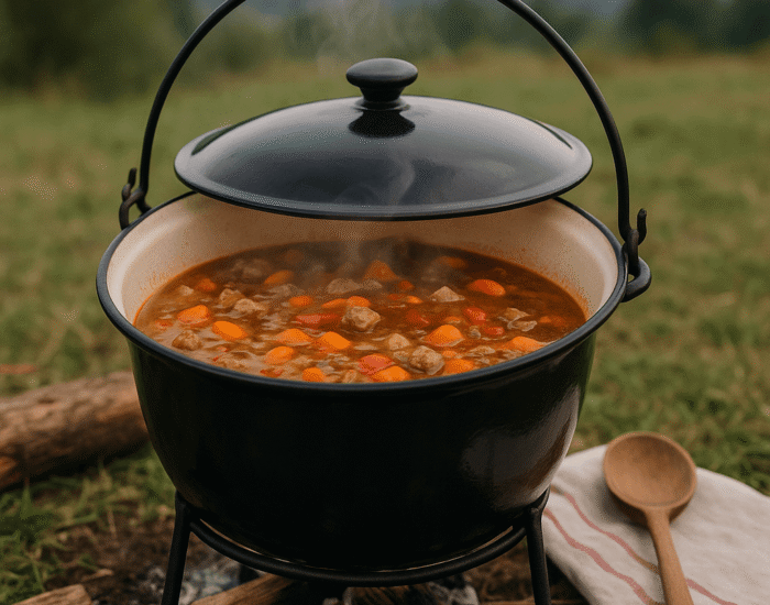 De ce merită să gătești în ceaun de fontă emailat – Gust autentic și durabilitate în 16 litri de savoare