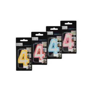 Lumânare cifră (patru)