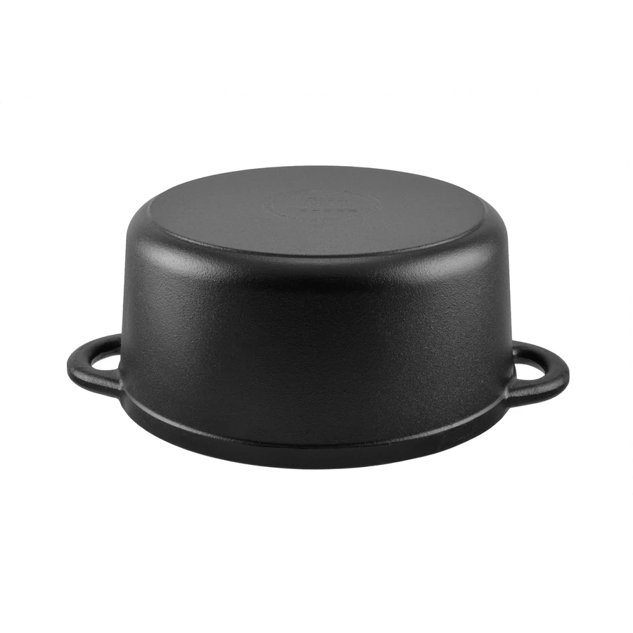 Cratiță din fontă – 26 cm, 5 litri, cu mânere curbate