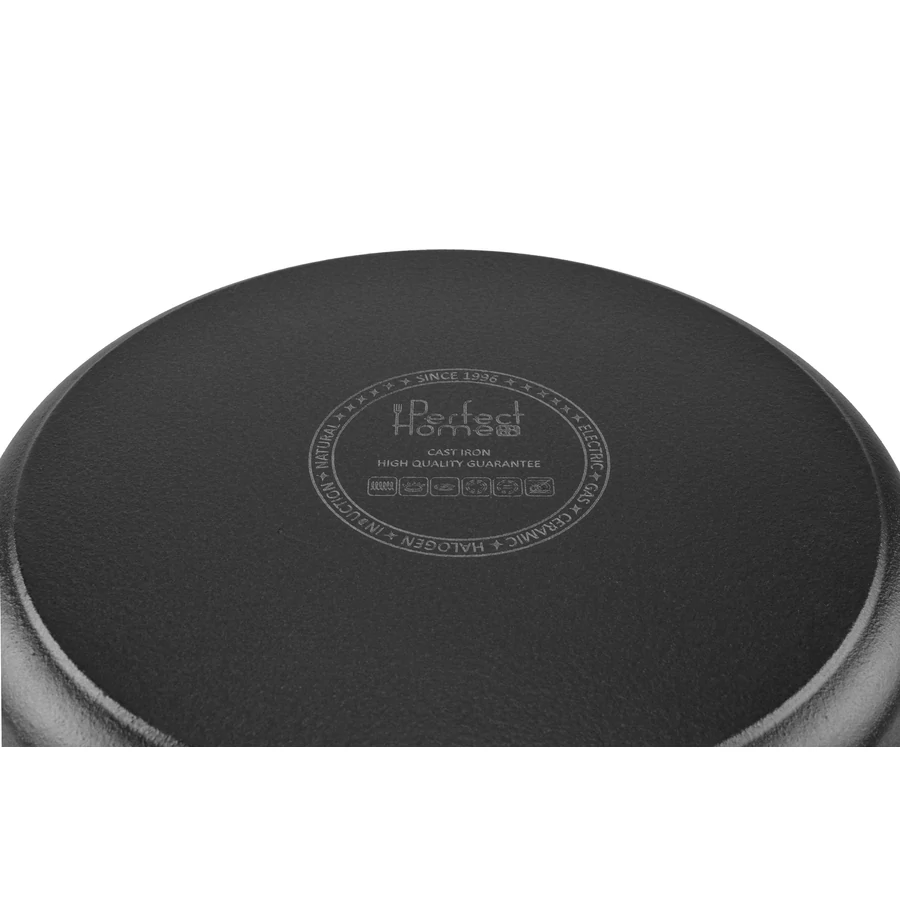 Cratiță din fontă – 26 cm, 5 litri, cu mânere curbate