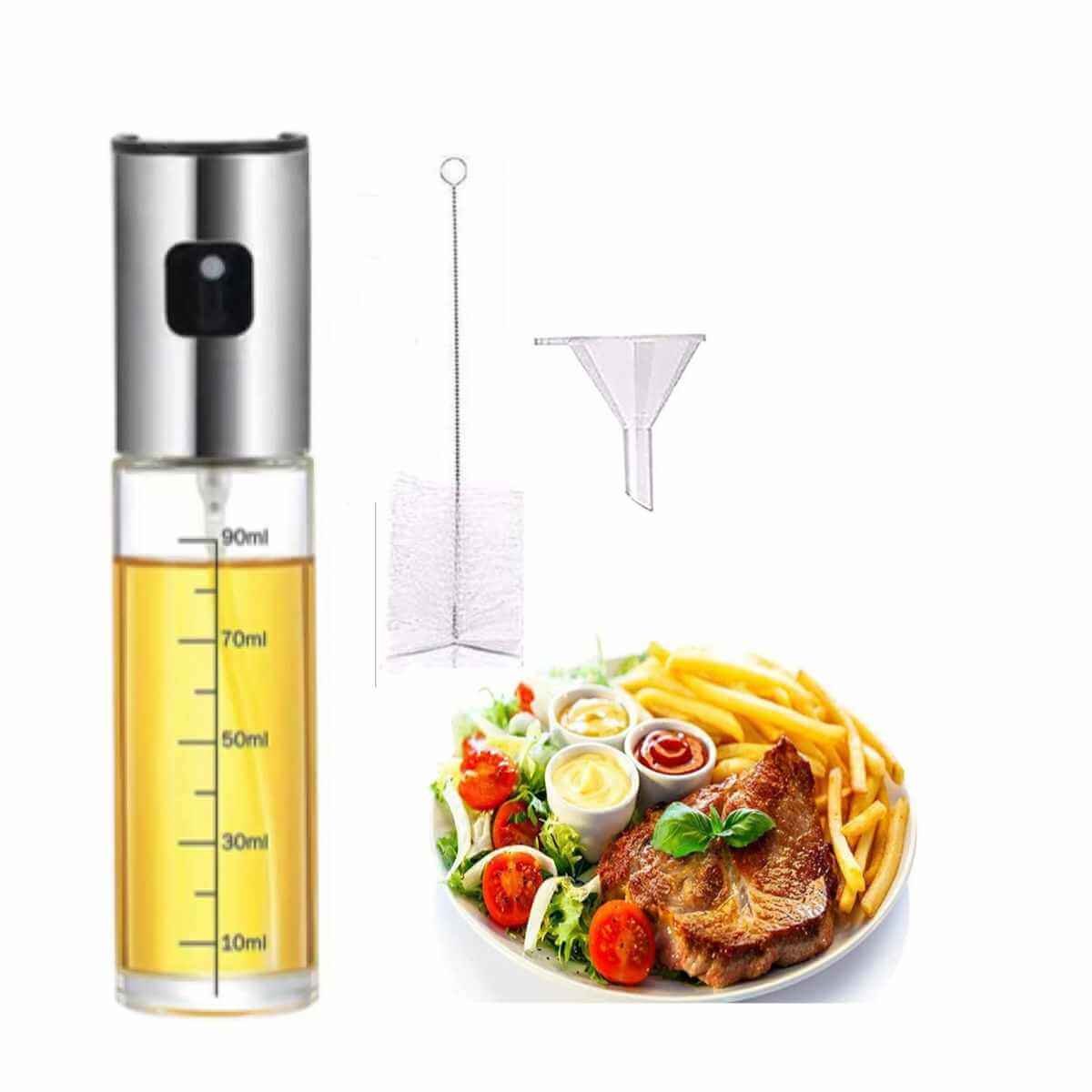 Set pulverizator de ulei sau oțet 100ml - 4buc