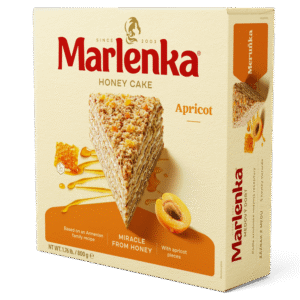 Tort Marlenka cu miere si caise 800g