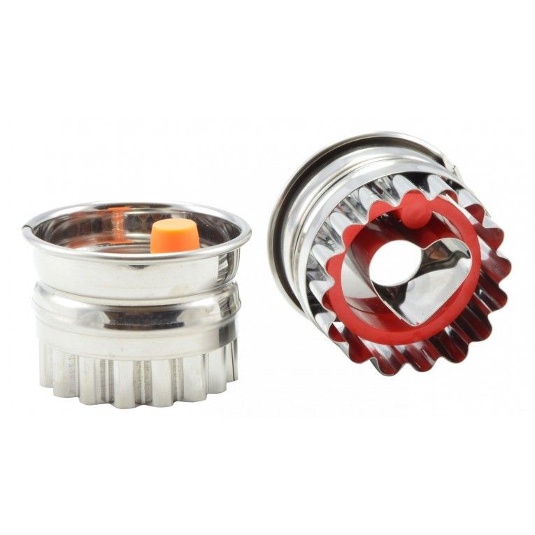 Forma de biscuiti inima in mijloc