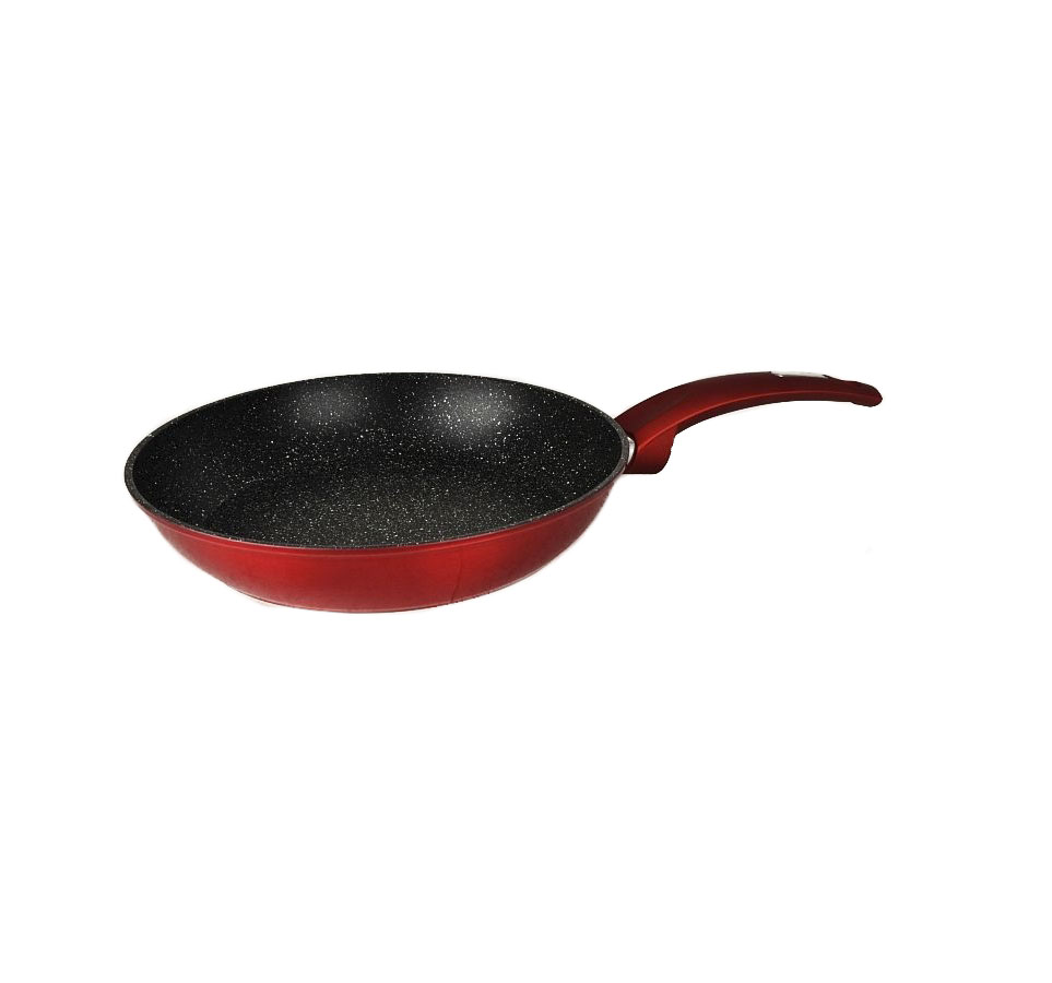 Tigaie antiaderenta din aluminiu cu inductie si pereti grosi 28cm Metal Red Line