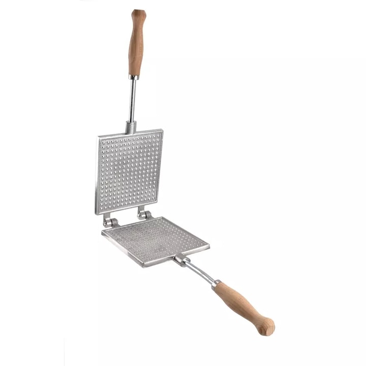 Aparat pătrat pentru napolitane și rondele cu brânză – 16×14 cm