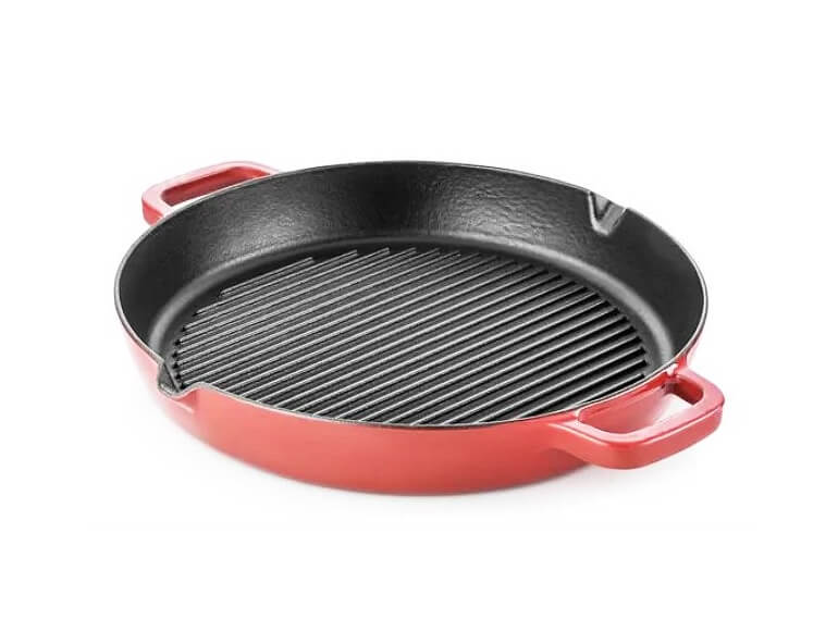 Tigaie grill emailata 31 cm Perfect Home