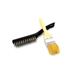 Perie curatat gratar cu pensula