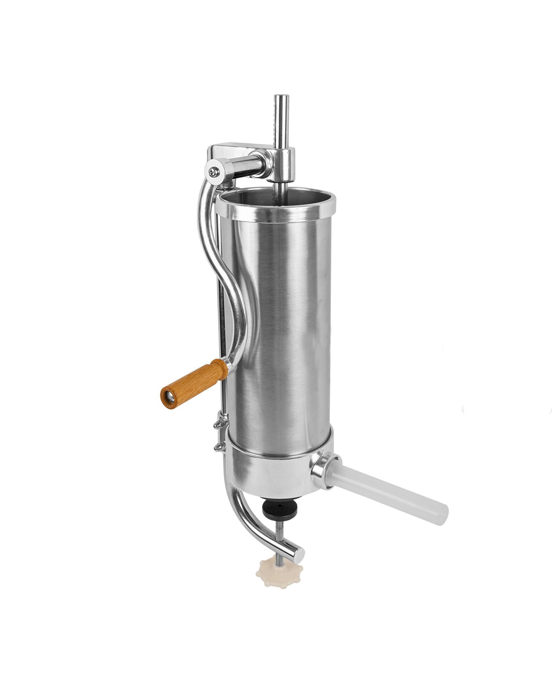 Masina de umplut mezeluri inox 3litri verticala