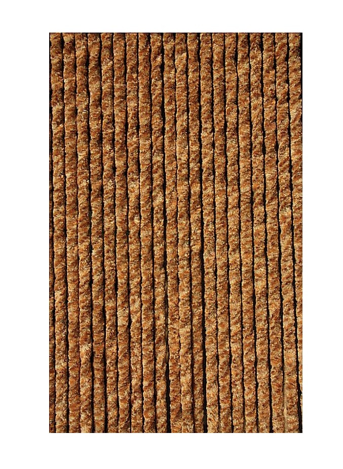 Perdea de muste castaniu-bronz-bej