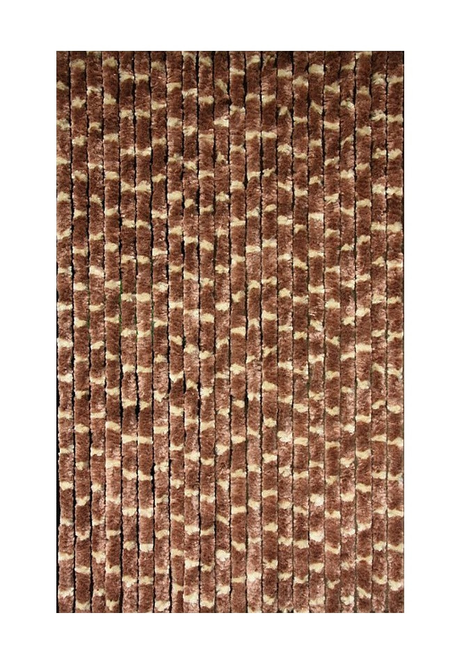 Perdea de muste maro-bej