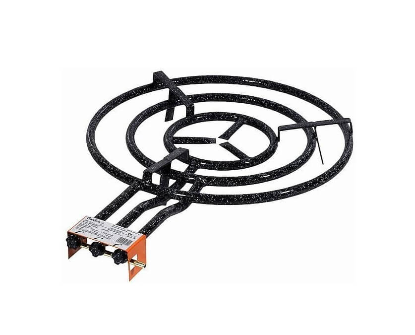 Arzator gaz paella 70cm 3 cercuri