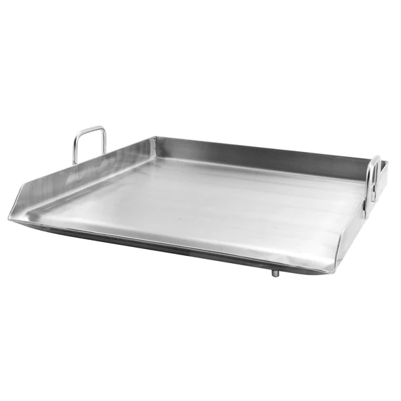 Plancha / tavă / placă de copt din inox, 80 × 44 × 5 cm