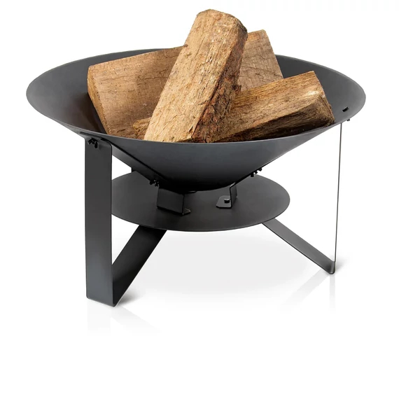 Bol de foc Barbecook MODERN 60, oțel vopsit, Ø 60 cm, negru mat